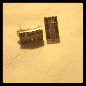 ruby earrings